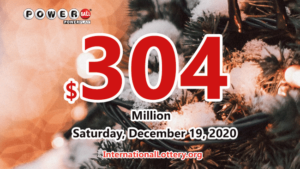 2020年12月16日的Powerball结果：一名来自维吉尼亚的玩家赢得了100万美元。